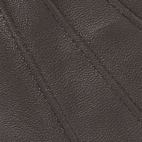 Barbour Women's Burnished Leather Thinsulate Gloves in Dark Brown