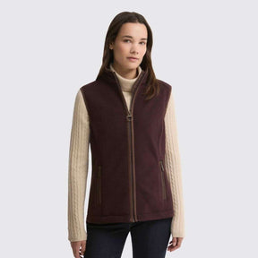 Barbour Women's Country Colton Fleece Gilet in Fig