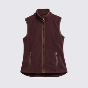 Barbour Women's Country Colton Fleece Gilet in Fig
