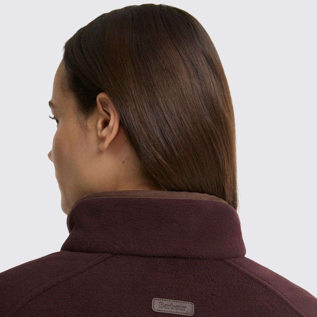 Barbour Women's Country Colton Fleece Gilet in Fig