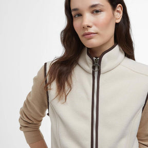 Barbour Women's Country Colton Fleece Gilet in Pearl