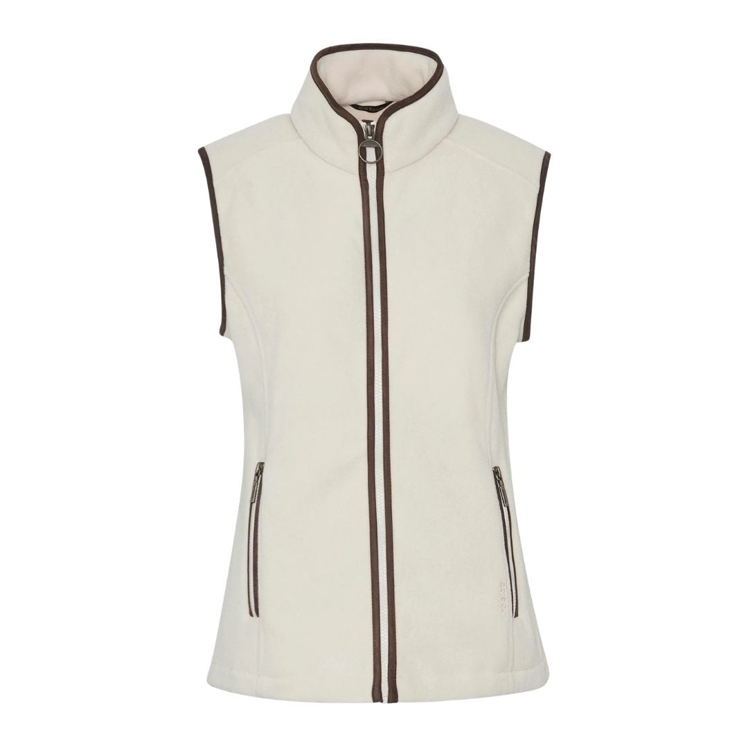 Barbour Women's Country Colton Fleece Gilet in Pearl