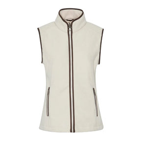 Barbour Women's Country Colton Fleece Gilet in Pearl