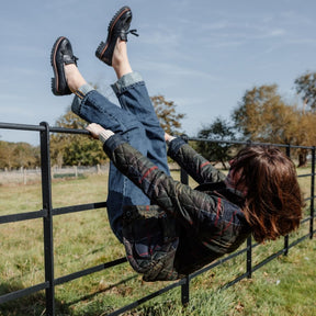 Barbour Women's Dolores Tassel Trim Loafers in Black