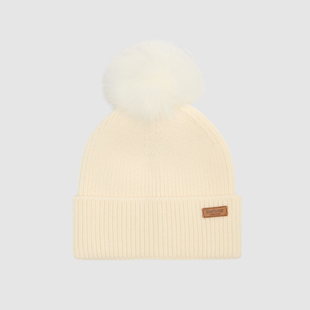 Barbour Women's Dover Beanie & Hailes Scarf Gift Set in Monochrome