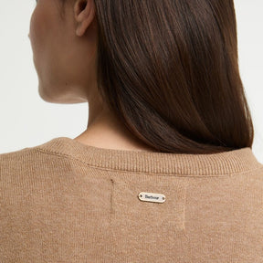 Barbour Women's Fareham Knit Jumper in Warm Trench