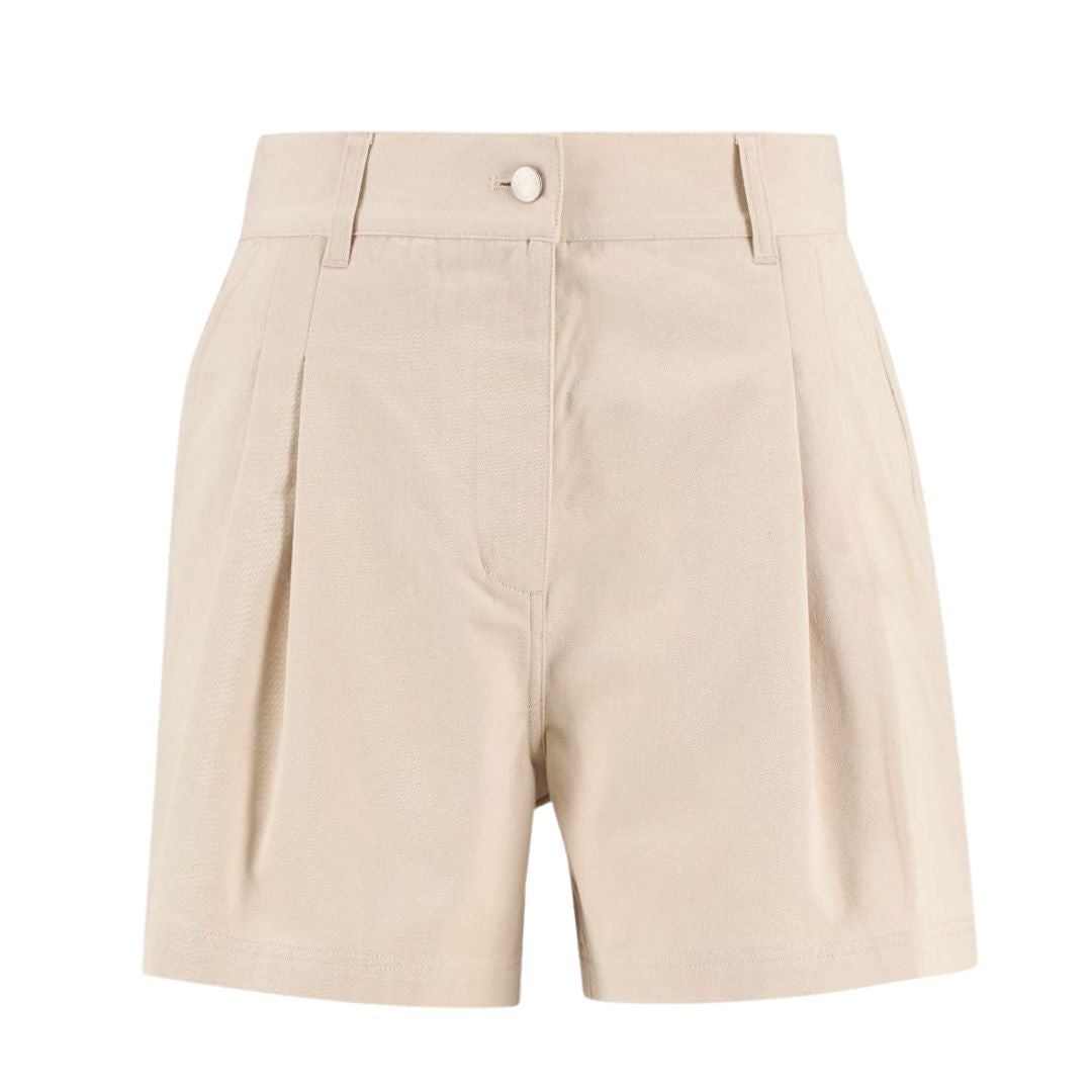 Barbour Women's Fern Pleated Shorts in Jasmine