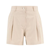 Barbour Women's Fern Pleated Shorts in Jasmine