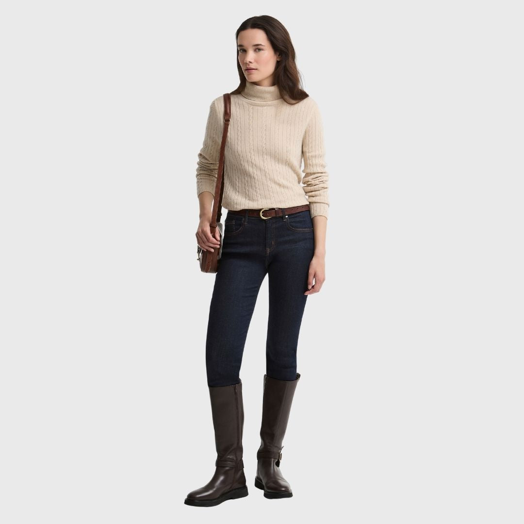 Barbour Women's Georgette Knit Jumper in Birch
