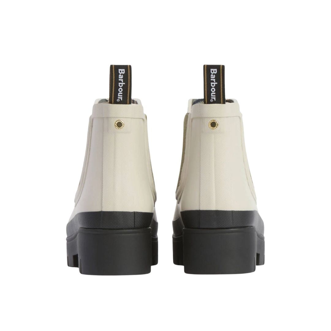 Barbour Women's Halton Chelsea Ankle Wellington Boots in Oak Olive