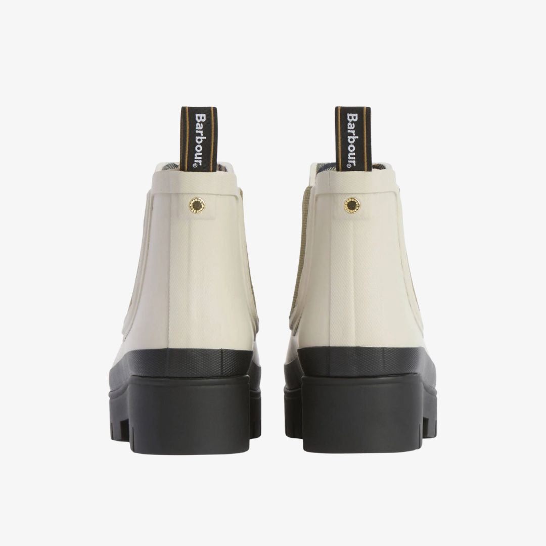 Barbour Women's Halton Chelsea Ankle Wellington Boots in Oak Olive