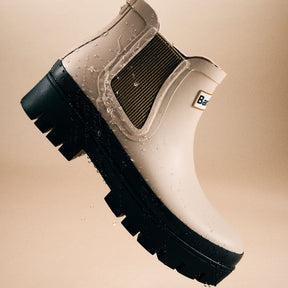 Barbour Women's Halton Chelsea Ankle Wellington Boots in Oak Olive