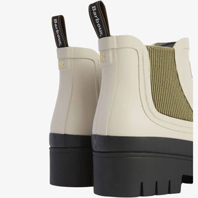 Barbour Women's Halton Chelsea Ankle Wellington Boots in Oak Olive