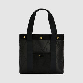Barbour Women's Healy Tote Bag in Black/Ancient