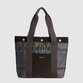 Barbour Women's Healy Tote Bag in Shadow Tartan