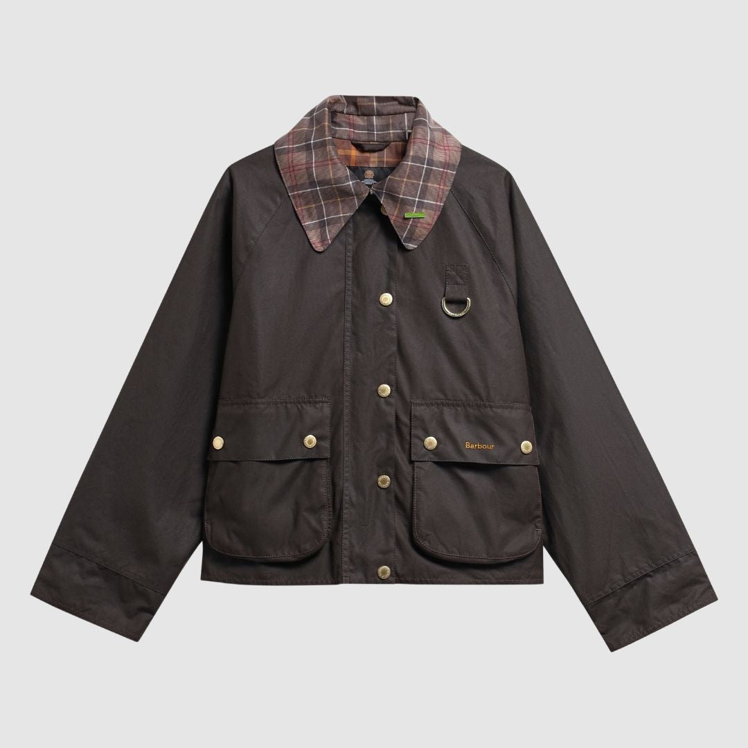 Barbour Women's Icons Spey Waxed Jacket in Rustic