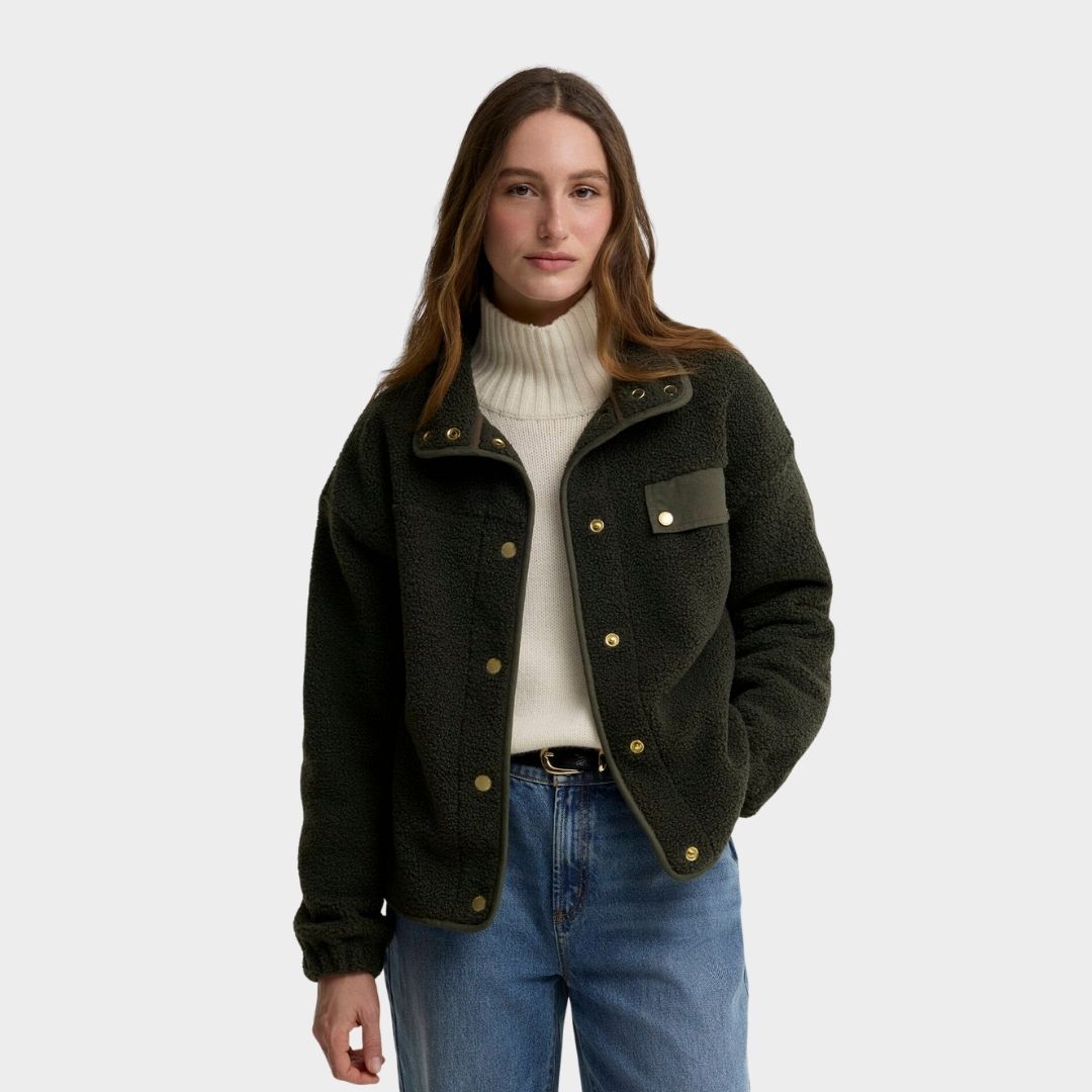 Barbour Women's Mabel Fleece in Olive