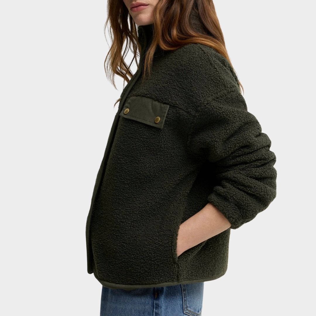 Barbour Women's Mabel Fleece in Olive