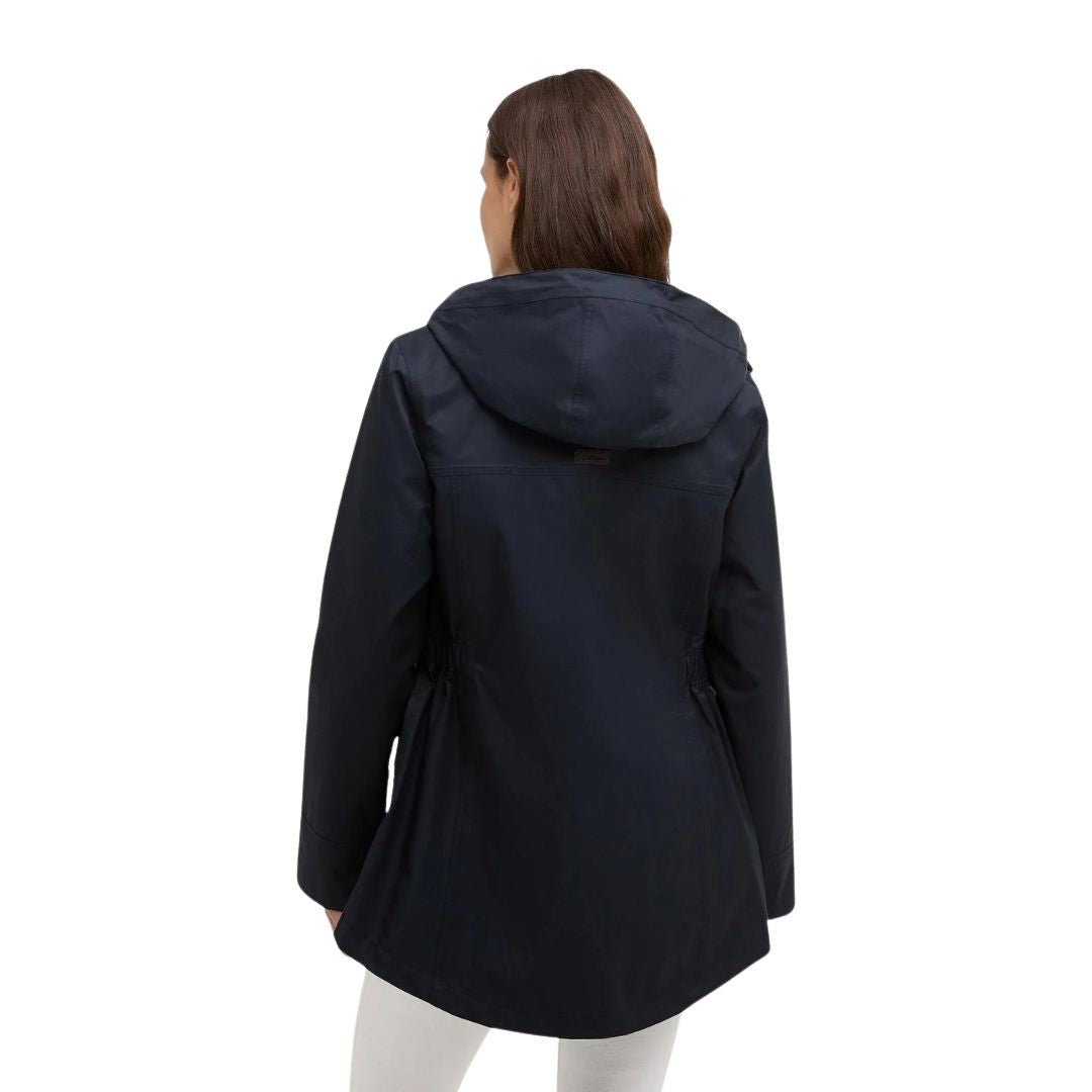 Barbour Women's Maple Waterproof Jacket in Dark Navy