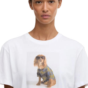 Barbour Women's Marine T-shirt in White