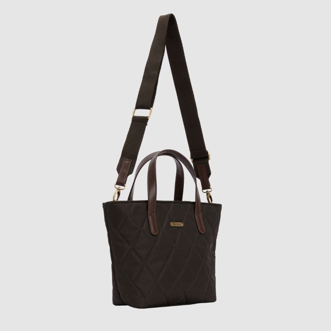 Barbour Women's Mini Quilted Tote Bag in Olive
