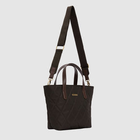Barbour Women's Mini Quilted Tote Bag in Olive