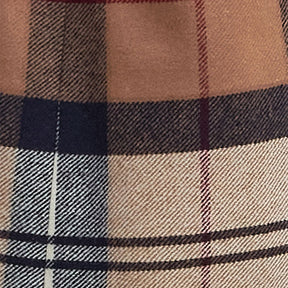Barbour Women's Nancy Tartan Mini Dress in Hessian Tartan