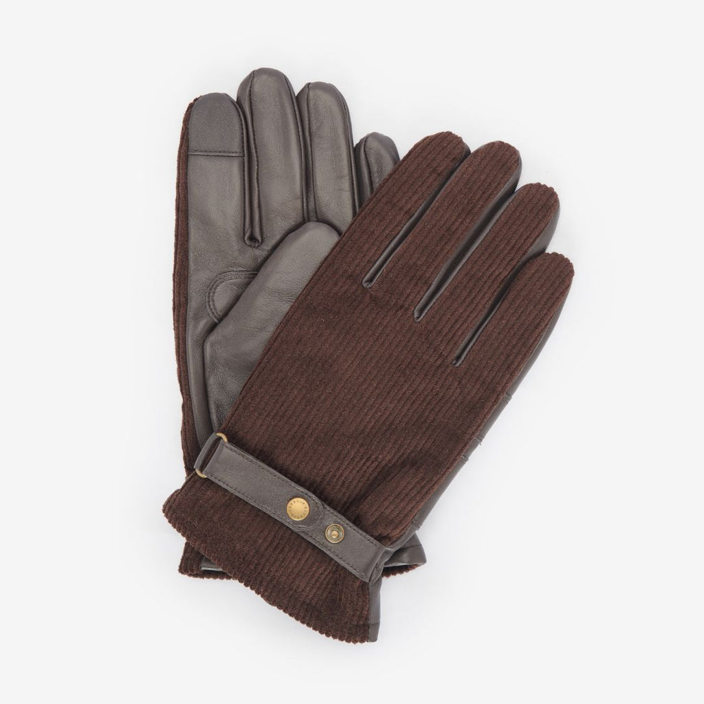 Barbour Women's Nelson Leather Gloves in Brown