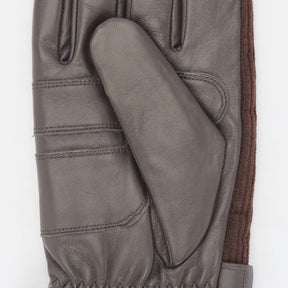 Barbour Women's Nelson Leather Gloves in Brown