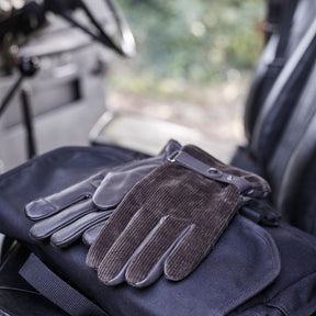 Barbour Women's Nelson Leather Gloves in Brown
