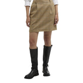 Barbour Women's Petunia Mini Skirt in Soft Blue Tweed