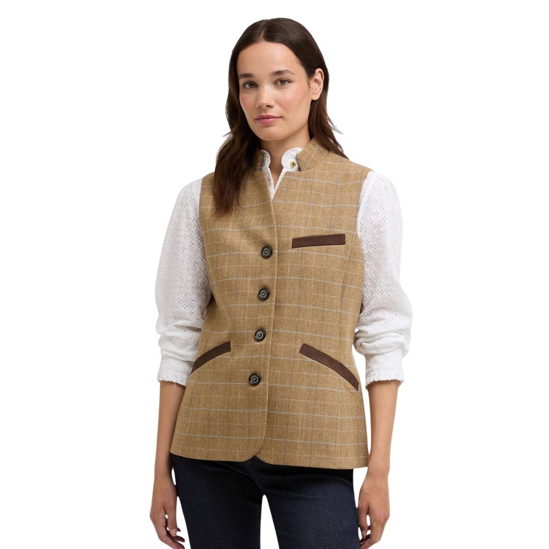 Barbour Women's Petunia Tailored Gilet in Soft Blue