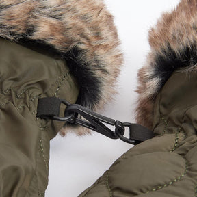 Barbour Women's Primrose Waterproof Mittens in Olive