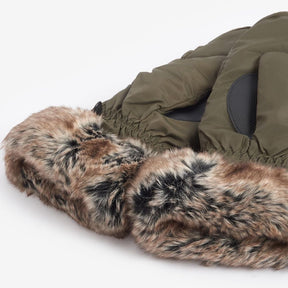 Barbour Women's Primrose Waterproof Mittens in Olive