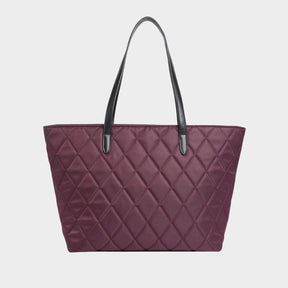 Barbour Women's Quilted Tote Bag in Fig
