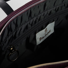 Barbour Women's Quilted Tote Bag in Fig