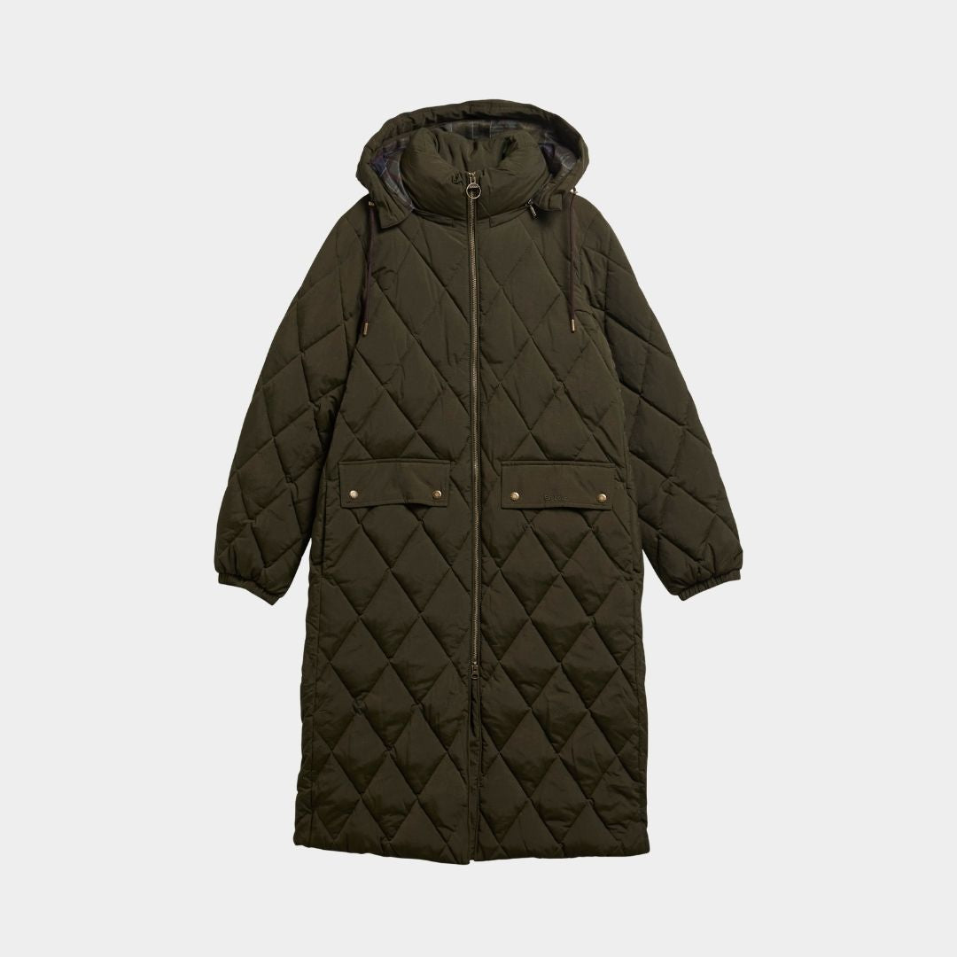 Barbour Women's Rafaella Quilted Jacket in Sage Classic