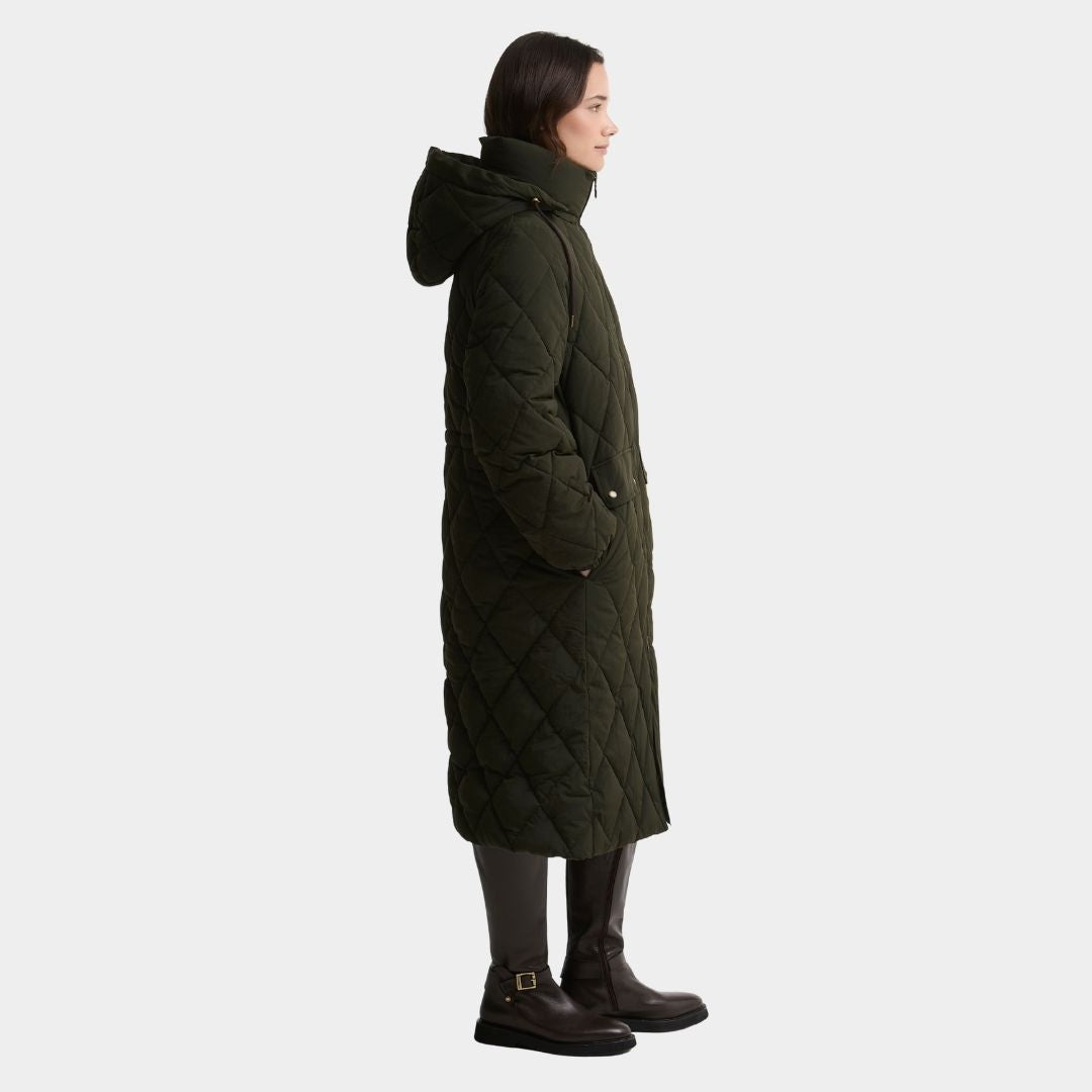 Barbour Women's Rafaella Quilted Jacket in Sage Classic