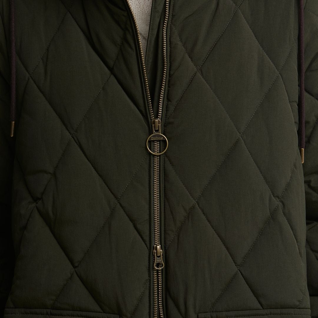 Barbour Women's Rafaella Quilted Jacket in Sage Classic