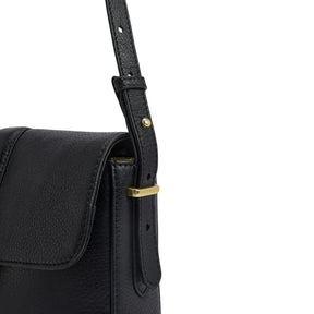 Barbour Women's Rosa Leather Crossbody Bag in Black