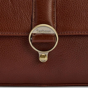 Barbour Women's Rosa Leather Crossbody Bag in Brown