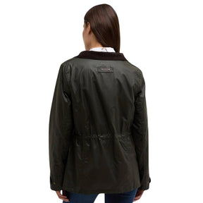 Barbour Women's Summer Sapper Wax Jacket in Archive Olive