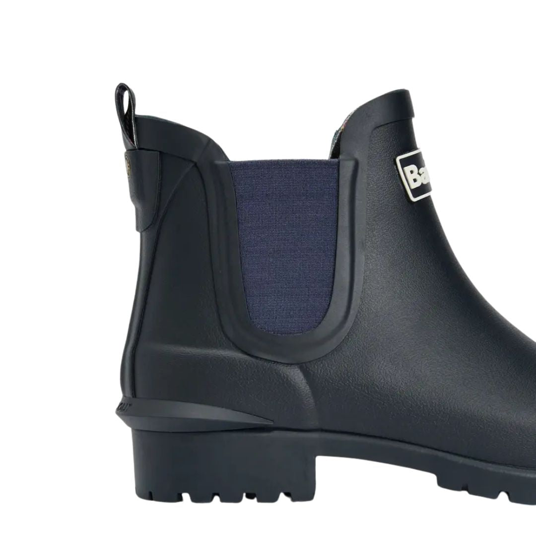 Barbour Women's Wilton Chelsea Boots in Classic Navy