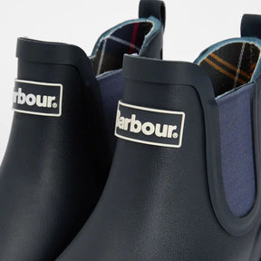 Barbour Women's Wilton Chelsea Boots in Classic Navy