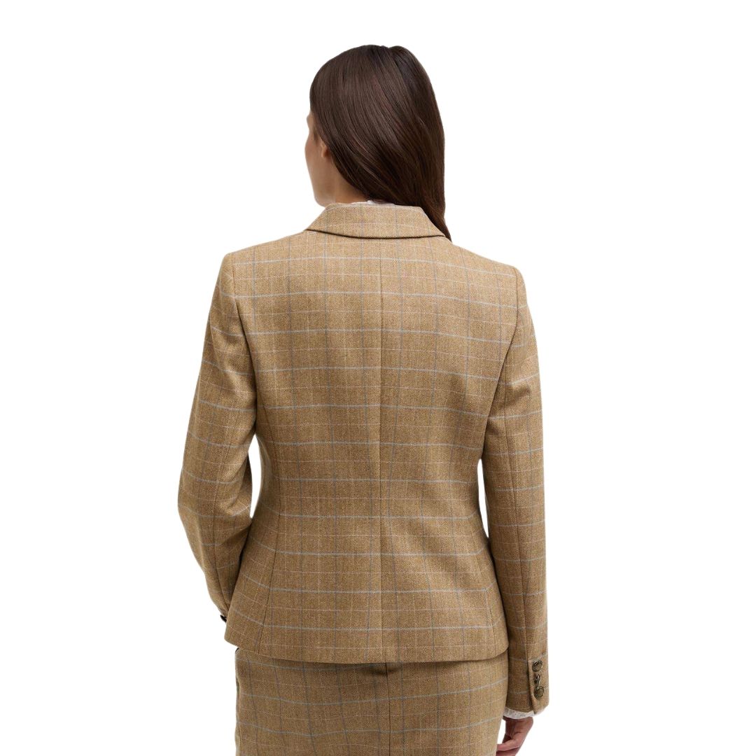 Barbour Women's Wisteria Tailored Blazer in Soft Blue