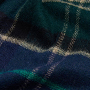 Barbour Yaxley Tartan Scarf in Green Loch