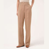 Cristina Barros Trouser Button Strap in Camel