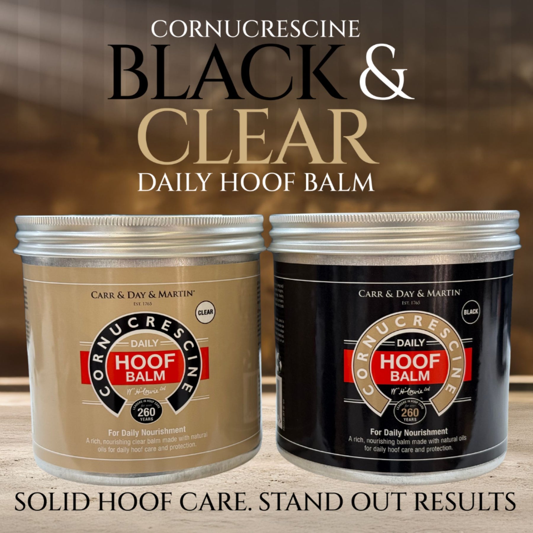 Carr & Day & Martin Cornucrescine Hoof Balm in Black