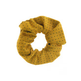 Celtic Equine Scrunchie in Yellow & Navy