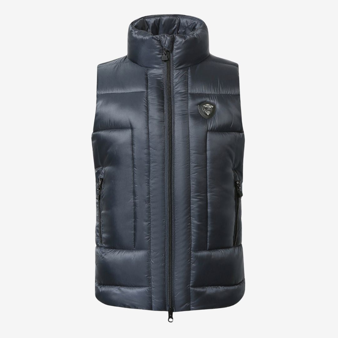 Covalliero Kids Quilted Bodywarmer in Dark Navy